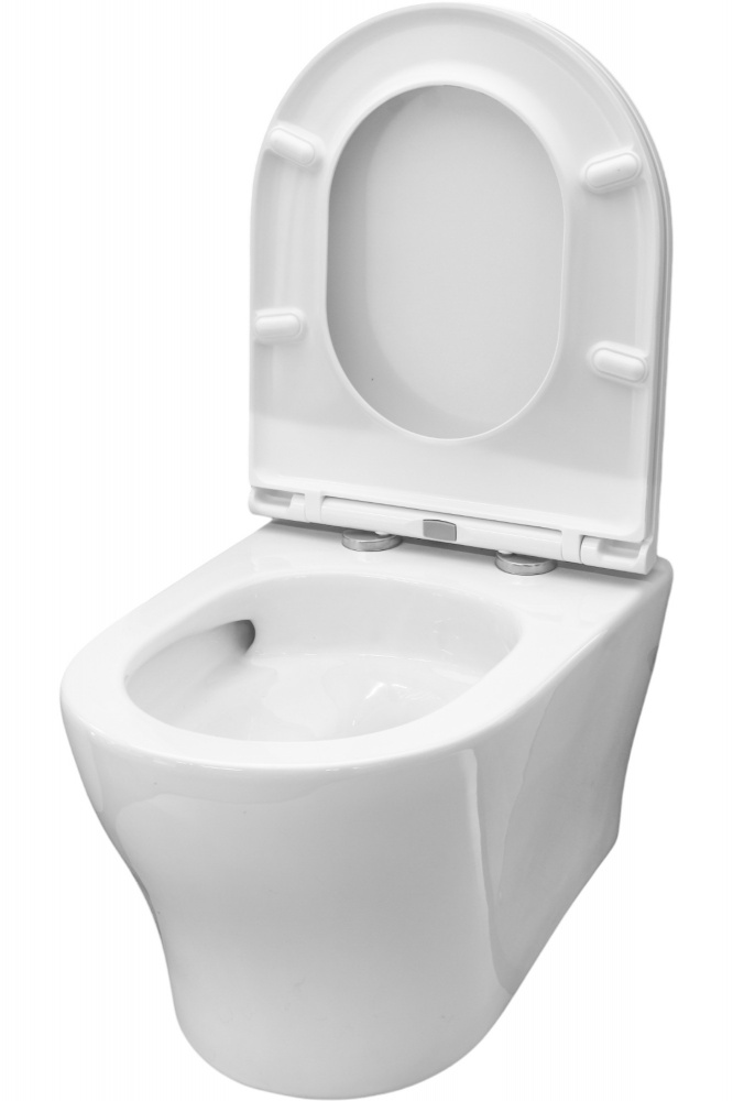 Унитаз подвесной ScandiSPA EDDA NEW TORNADO с сиденьем Duroplast SLIM soft-close