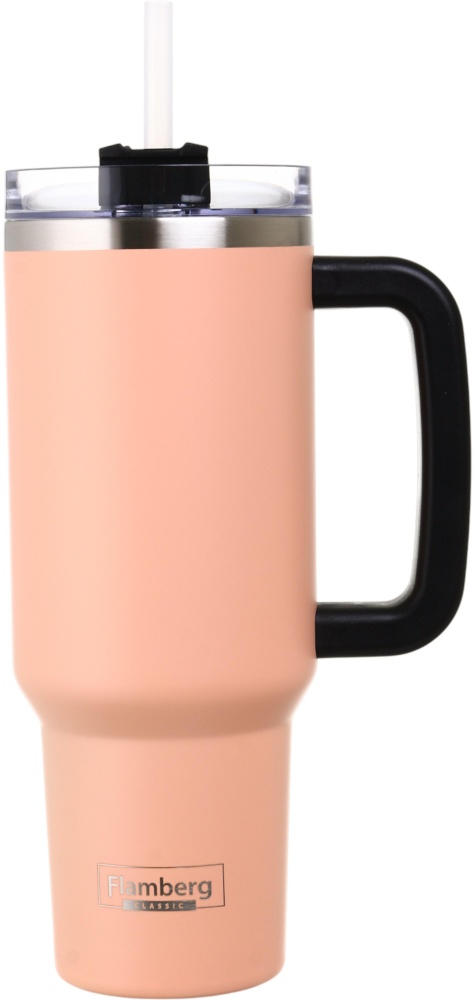 Термочашка Flamberg Peachy mood 1200 мл персиковый