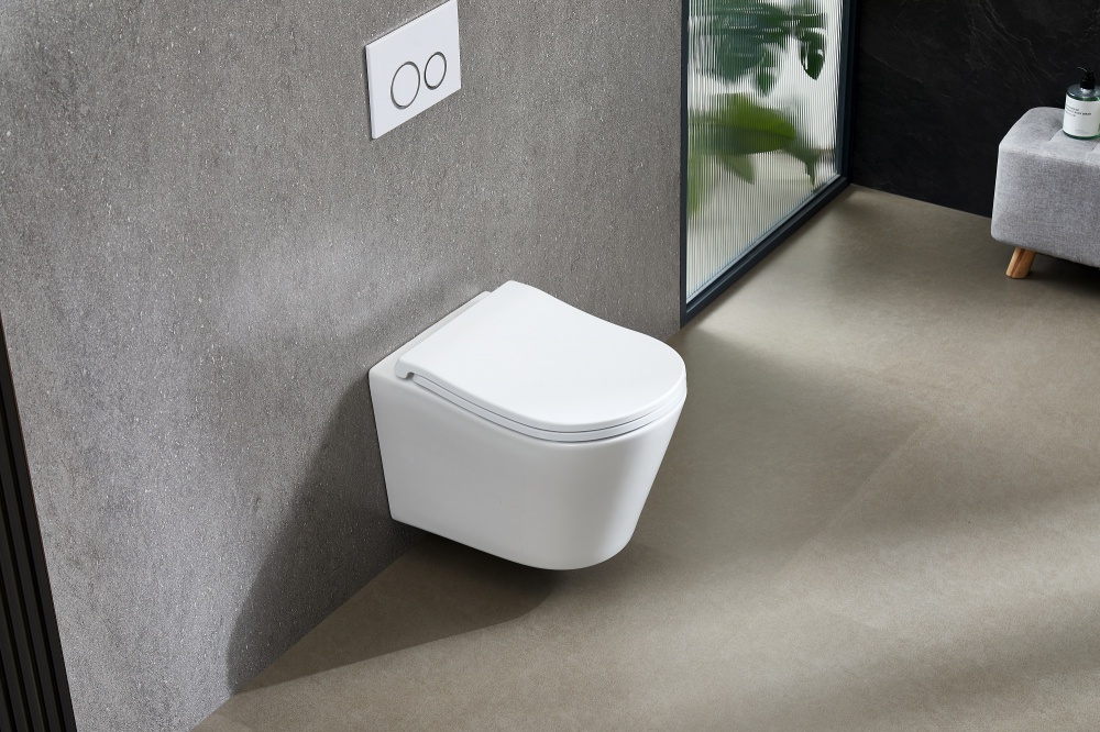 Унитаз подвесной Water House Urban Flow Luxe tornado с сиденьем Duroplast soft-close