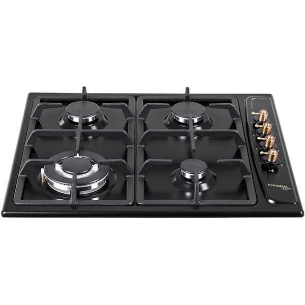 Варильна поверхня газова Pyramida PSE 640 black Rustico