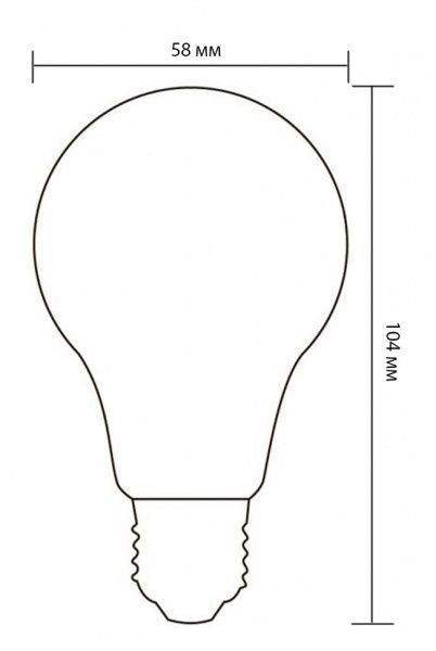 Лампа світлодіодна Philips EcoHome 10 Вт A60 матова E27 220 В 3000 К 