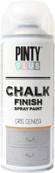 Краска аэрозольная на водной основе (NV100798) 400 мл Chalk-finish PINTYPLUS