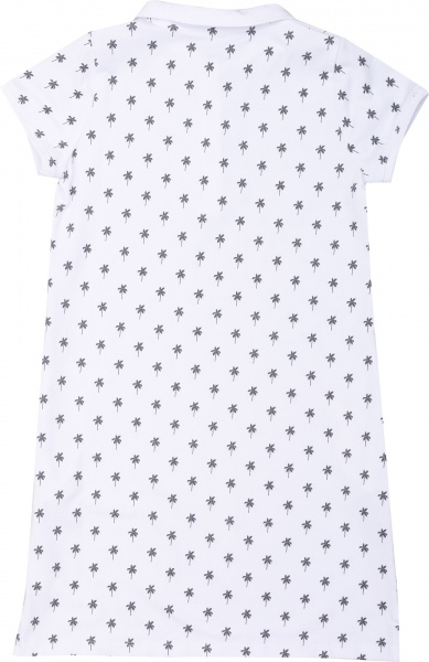 Платье Фламинго для девочек р.152 белый с черным 700-1305 