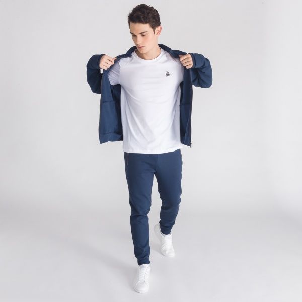 Джемпер Le Coq Sportif TECH FZ SWEAT N1 1910754-LCS р. XL синій