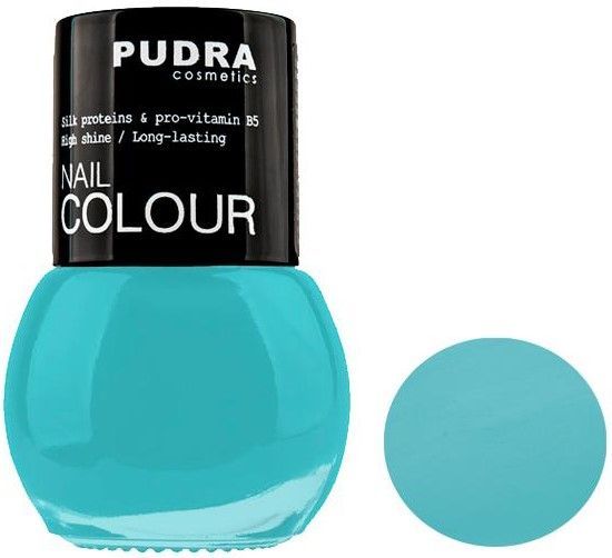Лак для ногтей Pudra Cosmetics Nail Colour №35 зеленый 13 мл