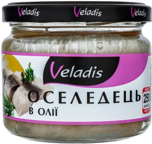 Сельдь Veladis филе в масле 250