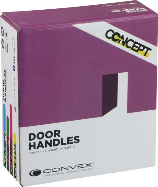 Ручка на розетці Convex 1495 чорний мат