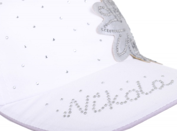 Кепка для девочек Pampona 21 L 01 р.52 белый 