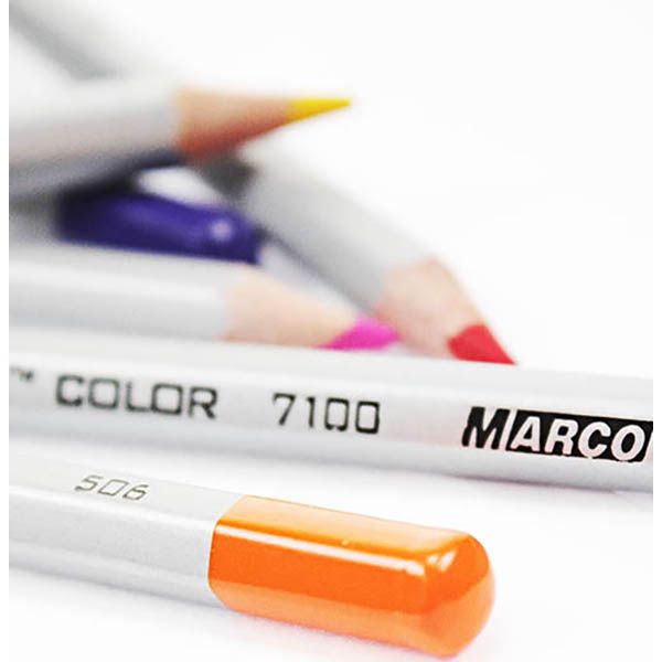 Олівці кольорові Marco шестигранні Marco