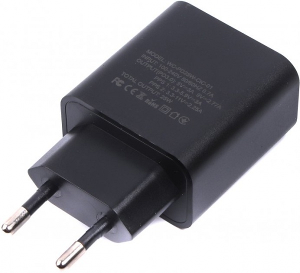 Сетевое зарядное устройство Maxxter WC-PD25W-CtC-01 