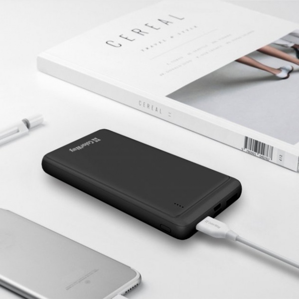 Зовнішній акумулятор (Powerbank) ColorWay LCD USB QC3.0 + USB-C PD 22.5W 10000 mAh black (CW-PB100LPG3BK-PD) 