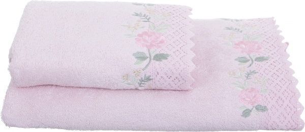 Набір рушників Amora рожевий Karna 