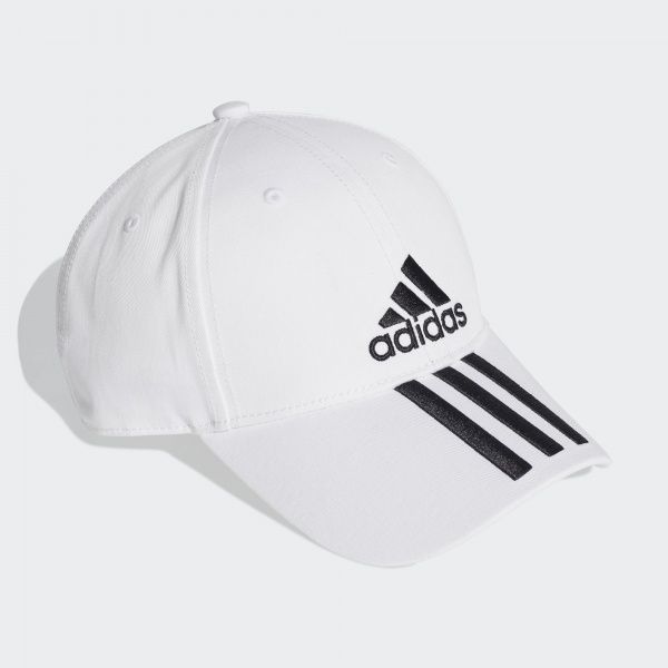 Кепка Adidas 6P 3S CAP COTTO DU0197 OSFW белый