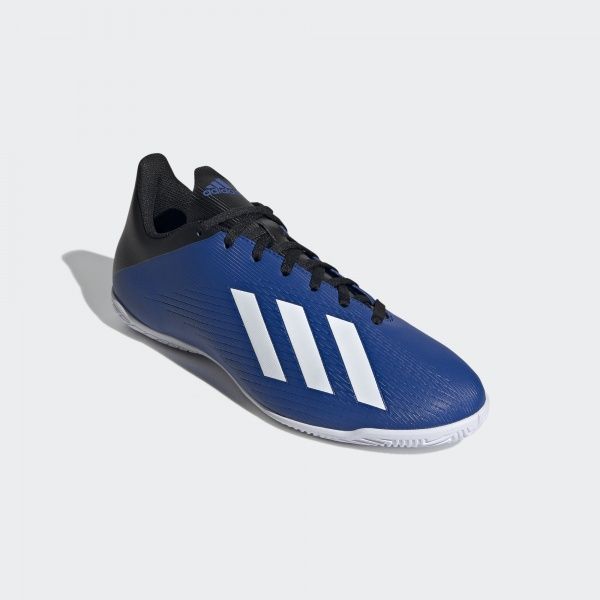 Бутси Adidas X 19.4 IN EF1619 р. UK 9 синій