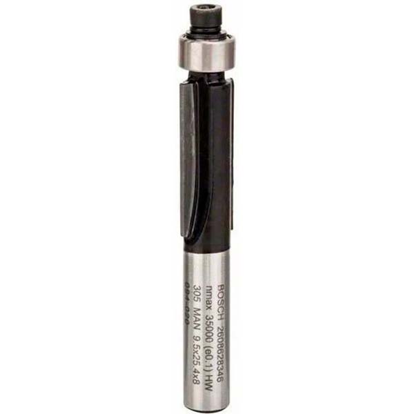 Фреза пазовая концевая цилиндрическая Bosch 9,5/25,4/68 ММ, ХВ. 8ММ 2608628346