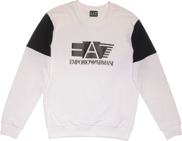 Джемпер EA7 Felpa 3HPM38-PJJ5Z-1100 р. XL білий