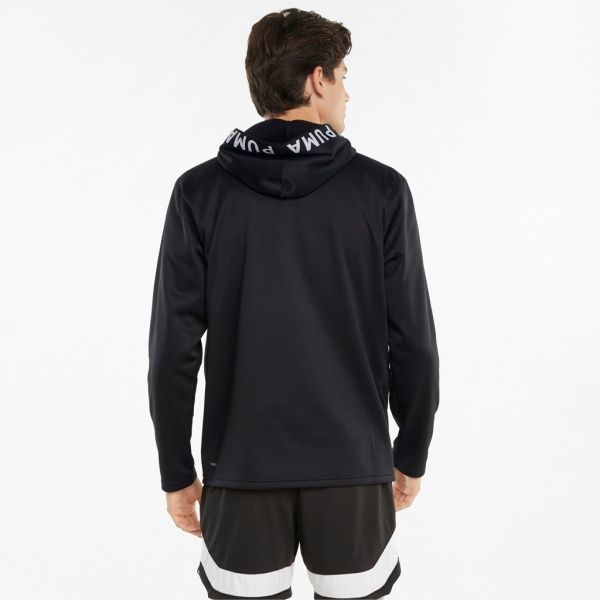 Джемпер Puma TRAIN PWR FLEECE HOODIE 52089301 р. M чорний