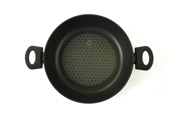 Сотейник з двома ручками та кришкою Diamante Induction 28 см TVS