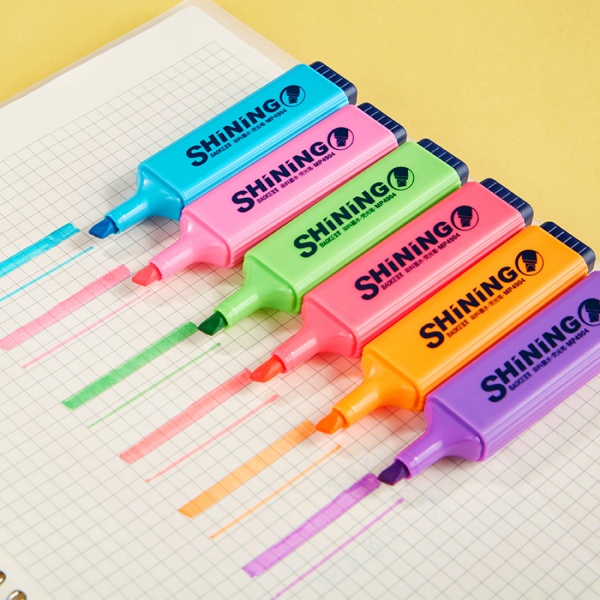 Маркер текстовий Baoke 2-4 мм Shining помаранчевий MARK-TXT-BAO-MP4904O 