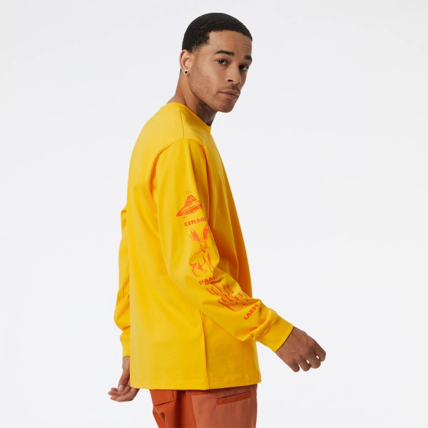 Футболка New Balance MT21511SFR р.M жовтий