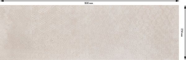 Плитка Cifre Матеріа айворі текстиль 25x80 