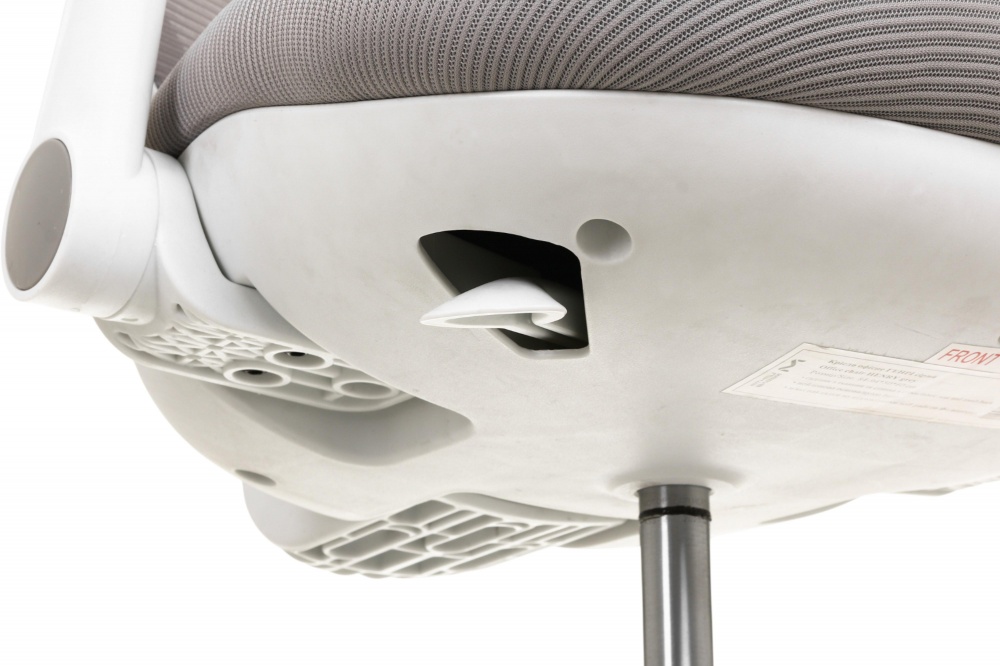 Крісло ігрове Центр Меблів Генрі біло-сірий