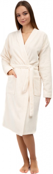 Халат жіночий Roksana Кімоно 1209/90080 р. XXL молочний 