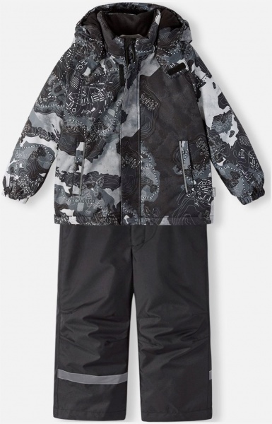Костюм зимовий для хлопчиків Lassie Raiku зріст 122 чорний 7100022A 