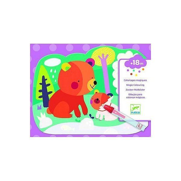 Набір для малювання водою Djeco Що заховали у лісі? DJ09064