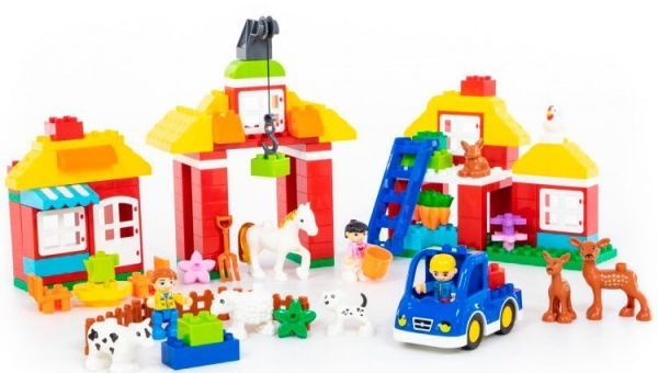 Конструктор Полесье Веселая ферма 77592
