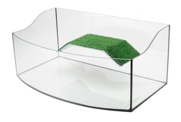 Аквариум Aqvida ТМ для черепахи 32х27х19,5/24,5 см 4 мм