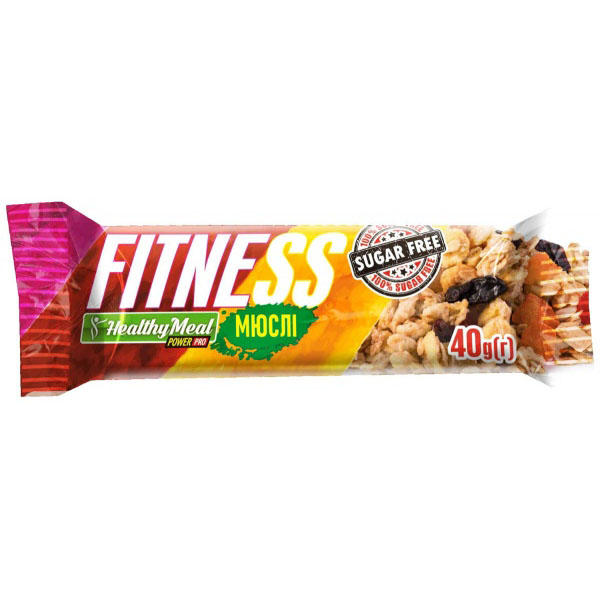Батончик низьковуглеводний POWER PRO з сухофруктами 40 г