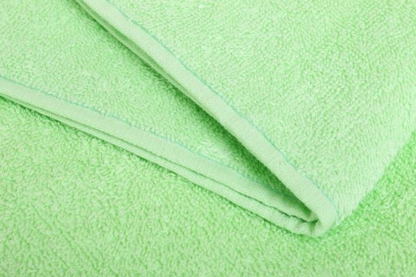 Рушник махровий 40x70 см зелений Рашід 