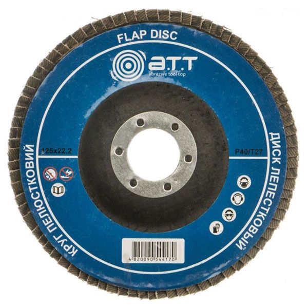 Круг пелюстковий A.T.T. Т27 P40 5800006 125 мм