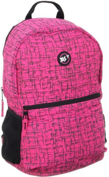 Рюкзак молодіжний YES Сompact Reflective R-09 рожевий (558506)