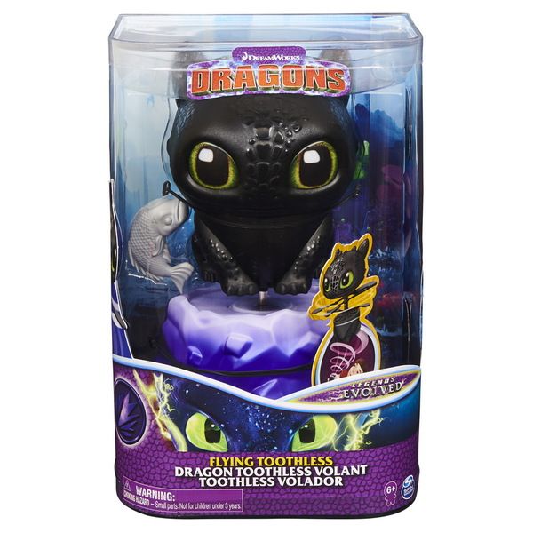 Игрушка интерактивная Spin Master Как приручить дракона 3: летающий дракон Беззубик SM66643 