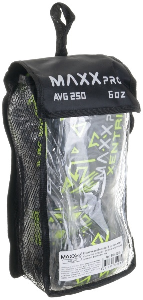 Рукавички для карате MaxxPro AVG-250 р. 6 жовтий