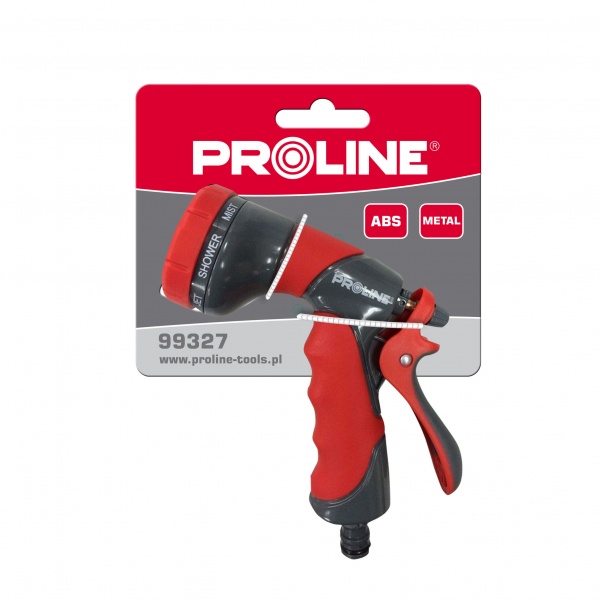 Пістолет-розпилювач Proline 8 функцій з регулятором натиску води 
