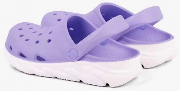 Сабо Coqui 6432 LT. LILA/WHITE 6432-100-0232 р.39 рожевий