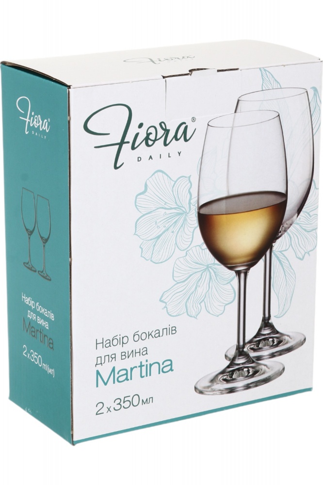 Набор бокалов для вина Fiora Martina 350 мл 2 шт.