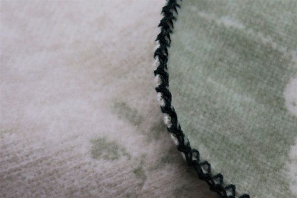 Плед Whisper 150x200 см зелений/світло-сірий Wohndecke 