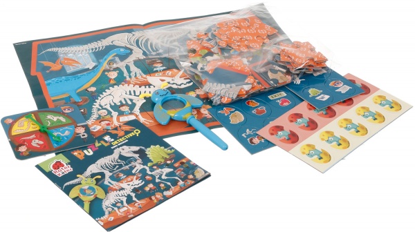 Гра настільна Roter Kafer Пазли-детективи Музей динозаврів RK1080-05