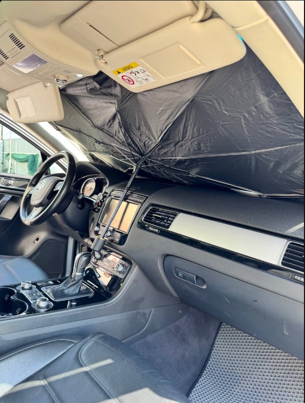 Шторка-зонтик солнцезащитный TIMEAUTO 80x140 см