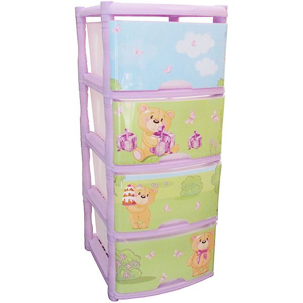 Комод пластиковый Tutti Bears 940x415x500 мм