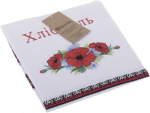 Рушник «Хліб Сіль» 633-18/00 33x190 см червоний 