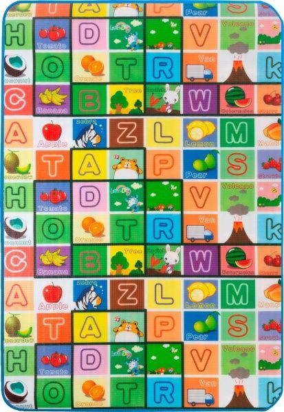 Развивающий коврик Limpopo Большой жираф и разноцветная азбука 120х180 см LP012-120