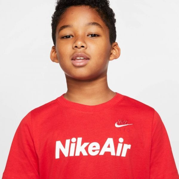 Футболка Nike B NSW TEE AIR C&S CU6607-657 S червоний