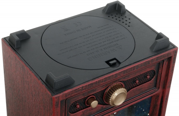 Ліхтар декоративний Телевізор Санти сніговики 12,3x8,7x22,5 см