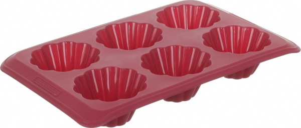Форма для кексов Magic Ring 30*18*4,2 см бордо Flamberg Smart Kitchen