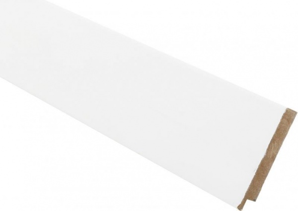 Плінтус МДФ ПП1680К Італійський білий 2070х79х16 мм 